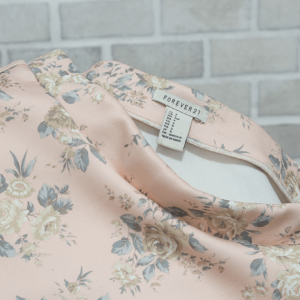 Saia Rosa Florida Forever 21 - Tam P - Imagem 3