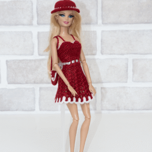 Roupinha de crochê para a barbie - Imagem 4
