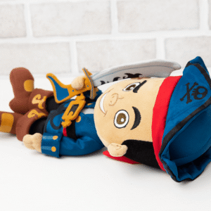 Boneco de pelúcia jake pirata original disney - Imagem 6