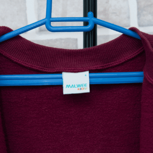 Blusa moletom infantil bordô malwee - Imagem 4